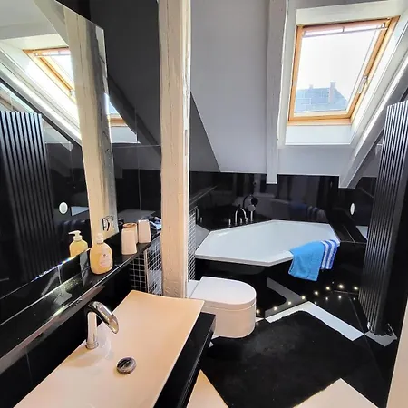 Apartamento Am Saalebogen Mit Gartenterrasse, Grillkamin Und Freie Parkplaetze *