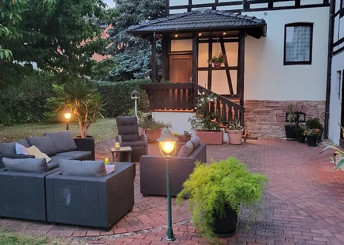 Am Saalebogen Mit Gartenterrasse, Grillkamin Und Freie Parkplaetze Daire *