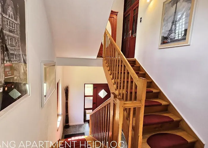 Am Saalebogen Mit Gartenterrasse, Grillkamin Und Freie Parkplaetze Daire