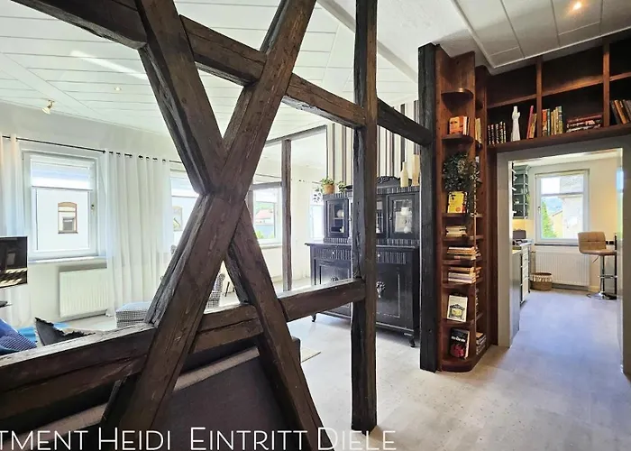 Appartement Am Saalebogen Mit Gartenterrasse, Grillkamin Und Freie Parkplaetze Rudolstadt