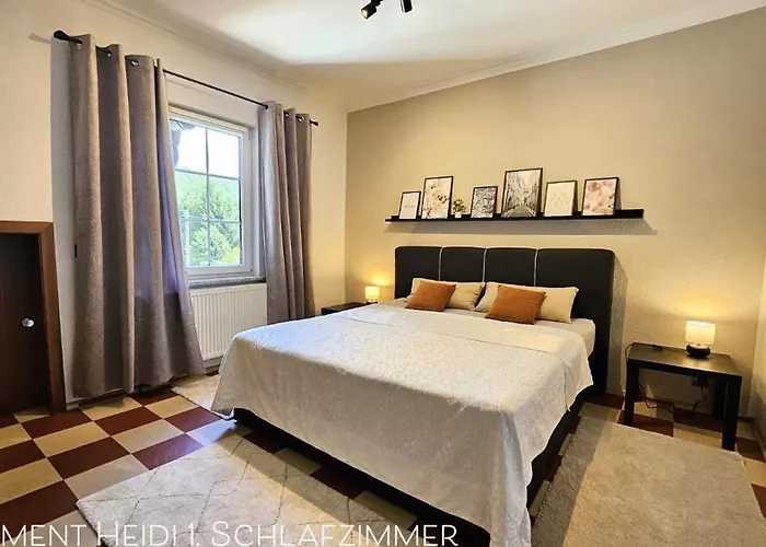 Am Saalebogen Mit Gartenterrasse, Grillkamin Und Freie Parkplaetze