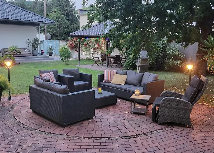 Am Saalebogen Mit Gartenterrasse, Grillkamin Und Freie Parkplaetze Daire *